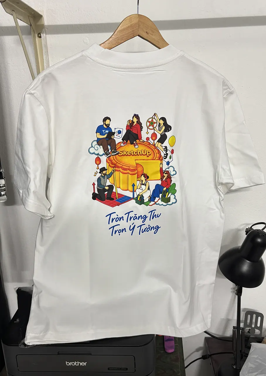 In áo cotton theo yêu cầu