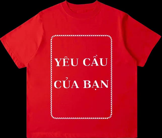 in áo thun form boxy theo yêu cầu tại ometee