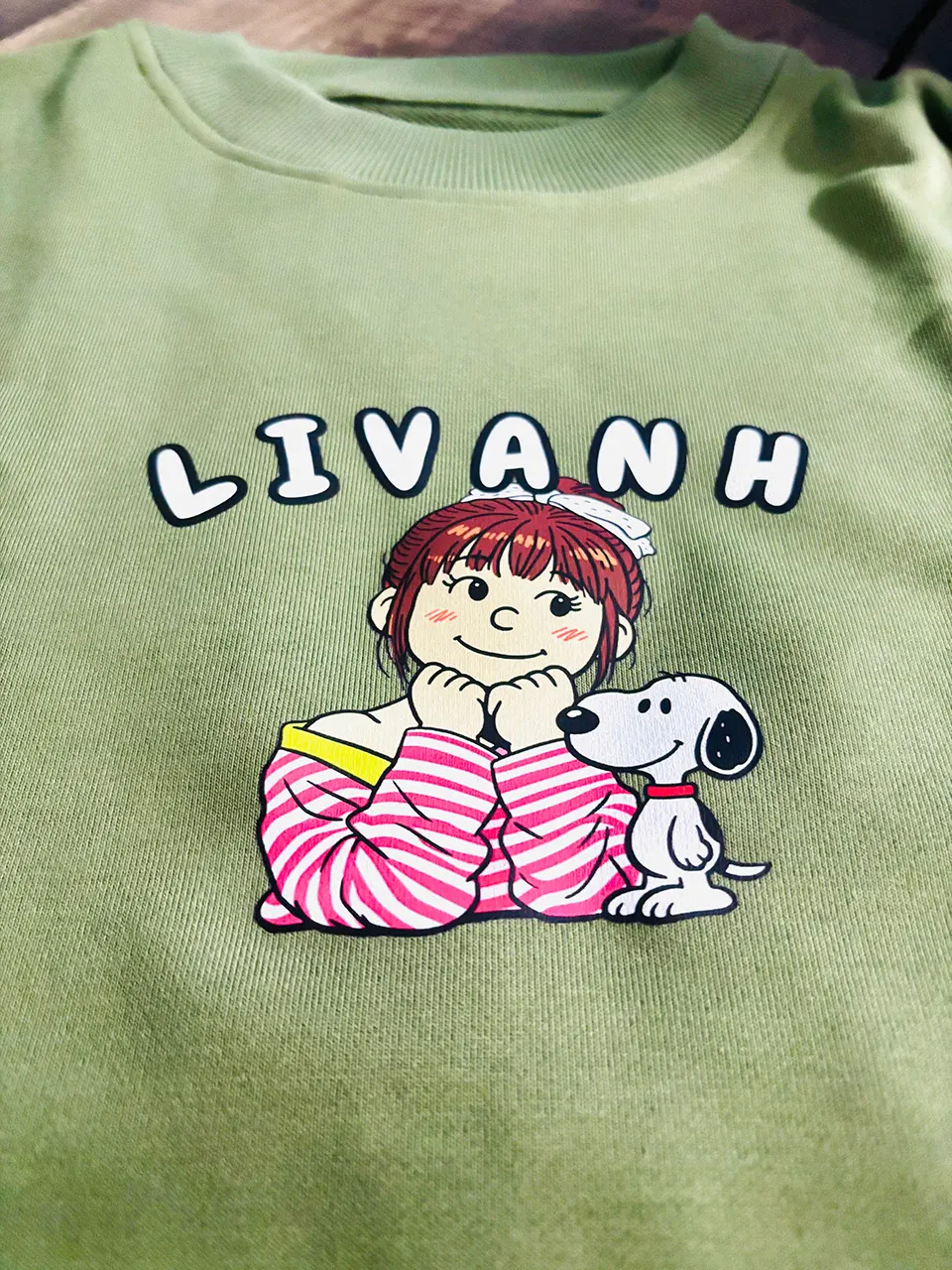 In áo sweater theo yêu cầu