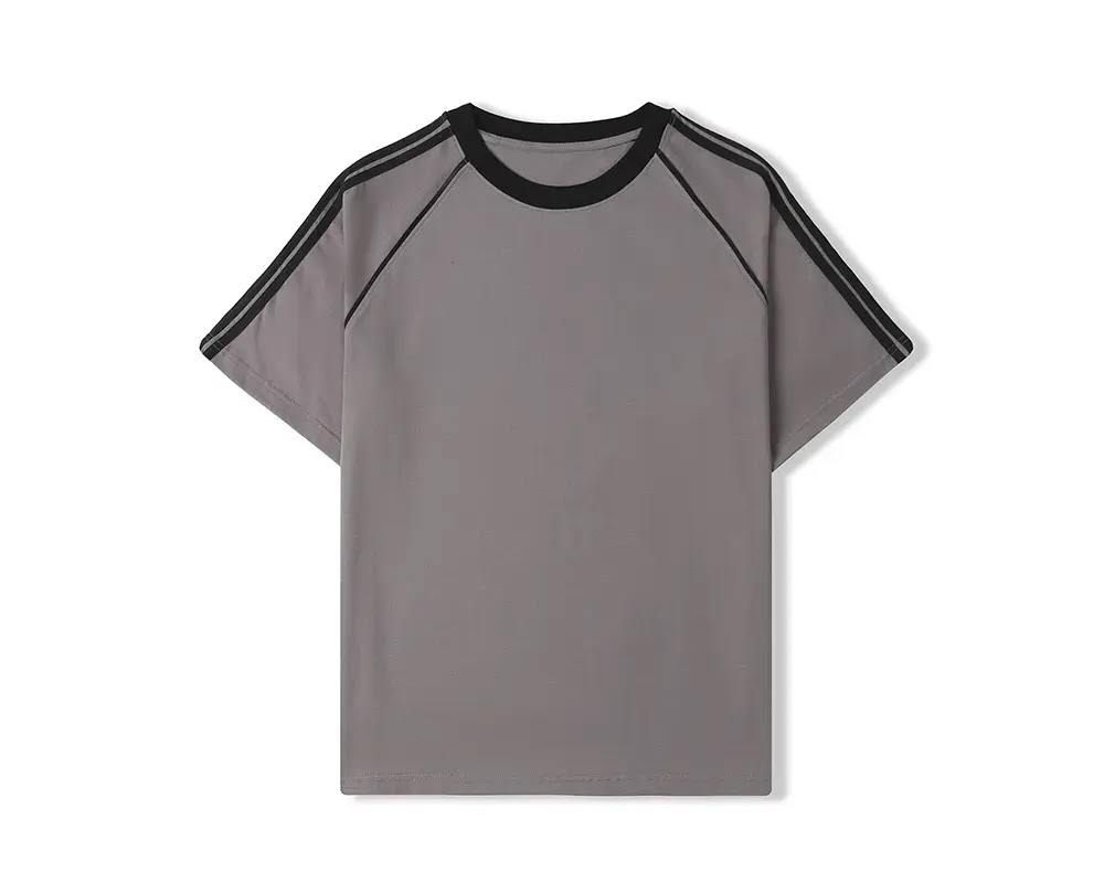 In áo thun raglan line theo yêu cầu tại Ometee