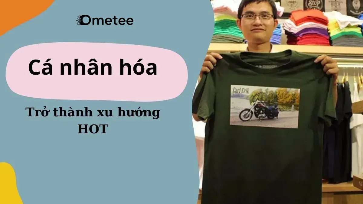 Áo thun in cá nhân hóa – xu hướng nổi bật năm 2025.