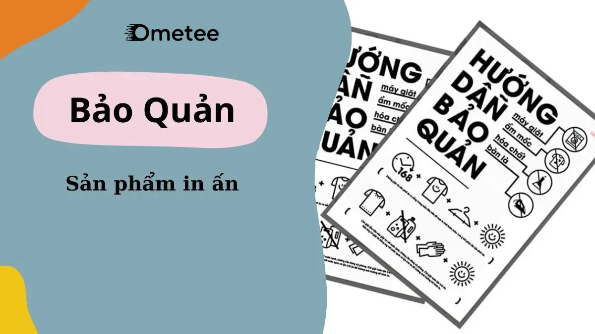Mẹo giặt và bảo quản áo thun in để giữ hình in bền lâu.