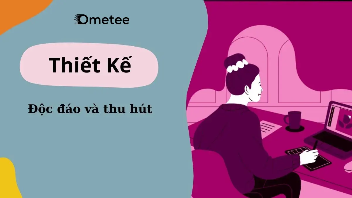 Những mẫu thiết kế áo thun ấn tượng, thu hút khách hàng.