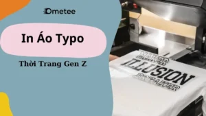 in áo thun typo - phong cách gen Z