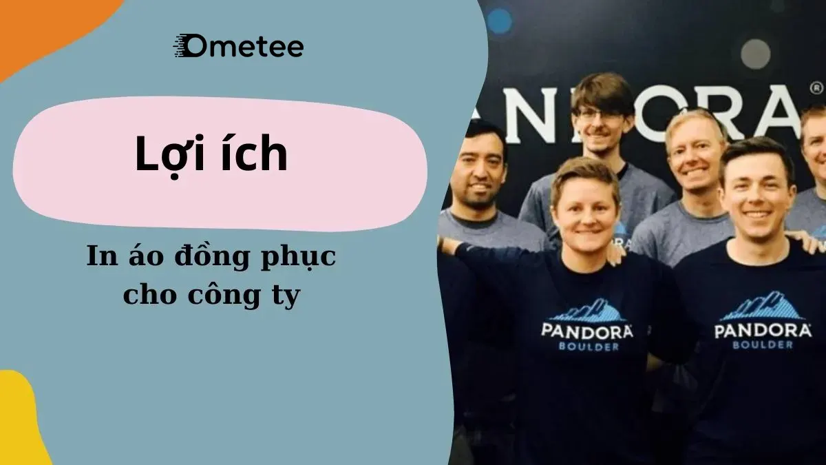Áo thun đồng phục nâng cao hình ảnh chuyên nghiệp cho doanh nghiệp.