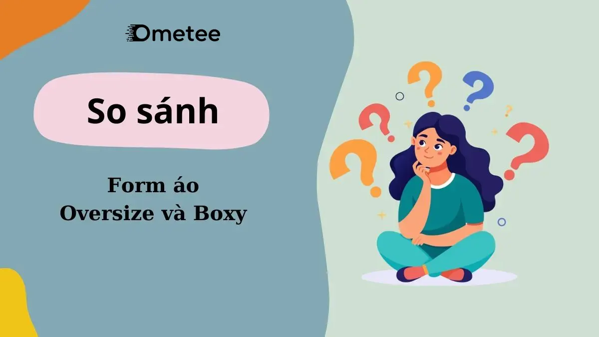 Áo thun oversize và boxy – so sánh kiểu dáng và phong cách.