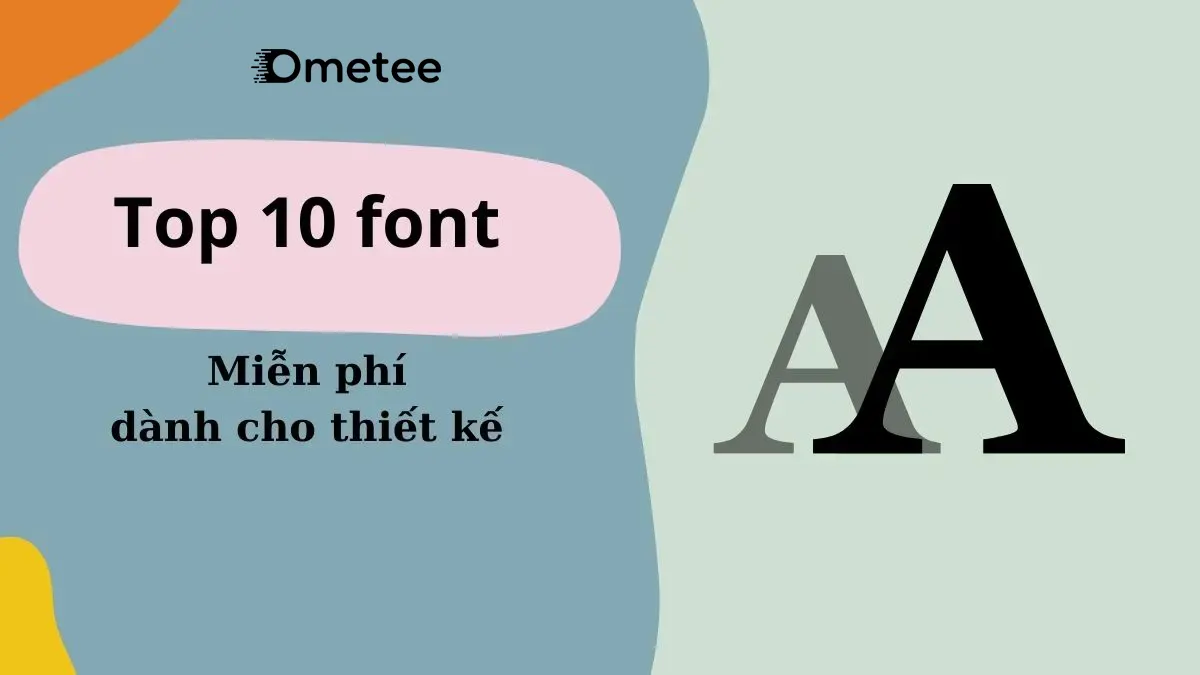 Danh sách font chữ đẹp và miễn phí dùng cho in áo thời trang.