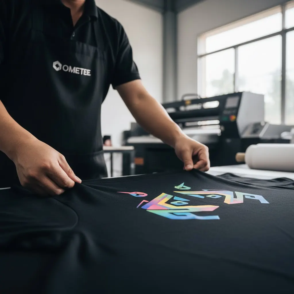 quy trinh in ao chuyen nghiep ometee